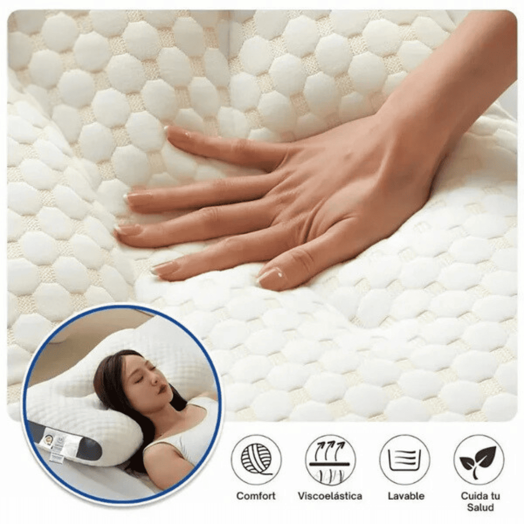 Therapy Somnia -  Almohada Ortopedica 3D Con Alineación Cervical - OFERTA 2x1